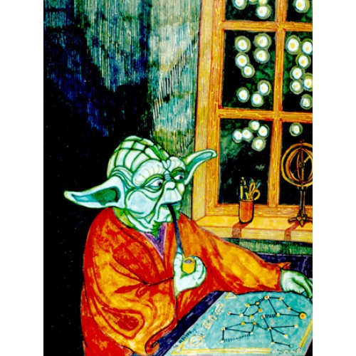 Yoda and Star Chart
