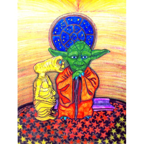 Yoda and E.T.